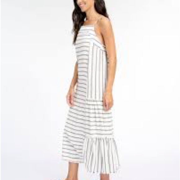 Splendid - Thira Linen Dress - Rasmus Stripe large - Picture 1 of 11